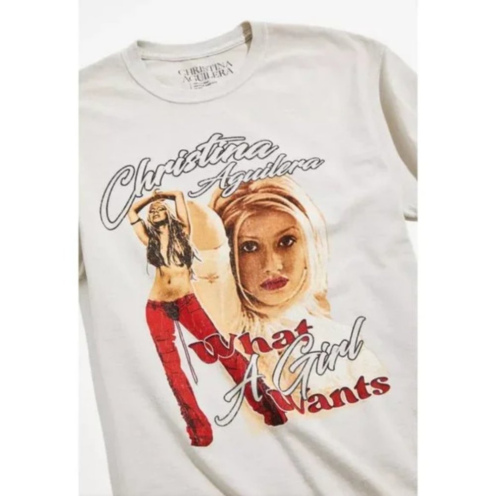Christina Aguilera What A Girl Wants Tee S